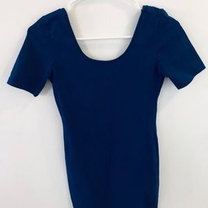 Navy Blue Bodycon Dress 👗